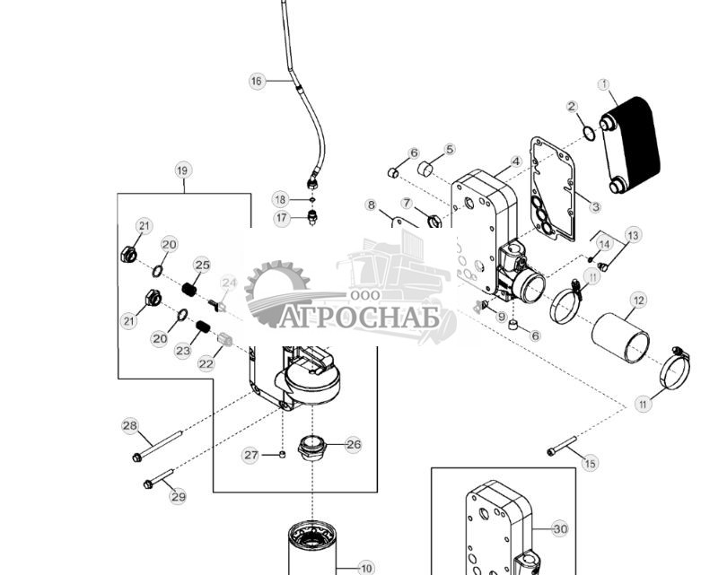 5918 Маслоохладитель двигателя и масляный фильтр - ST142026 73.jpg